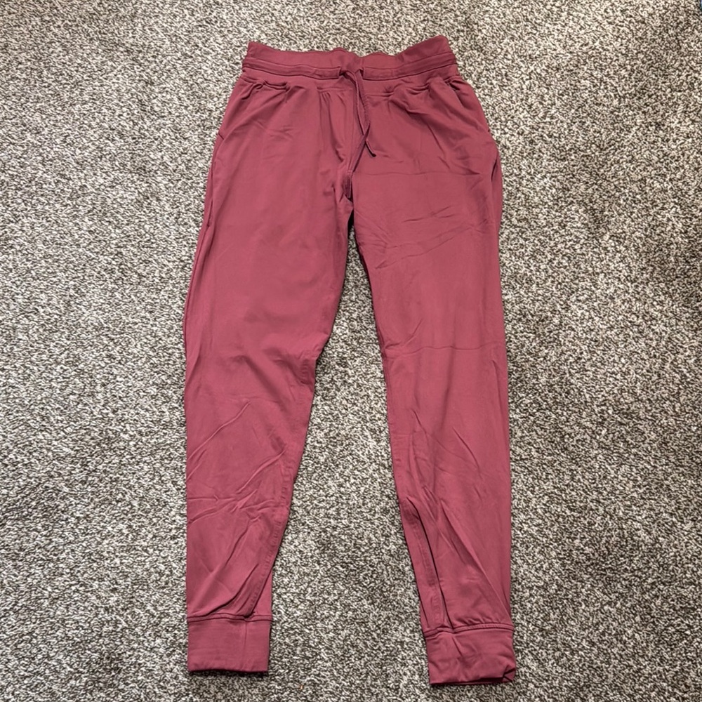 Maroon Free Spirit Rebellion Jogger Pants
